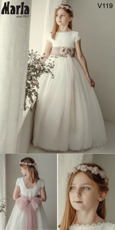 Vestido Comunión Marla modelo V119
