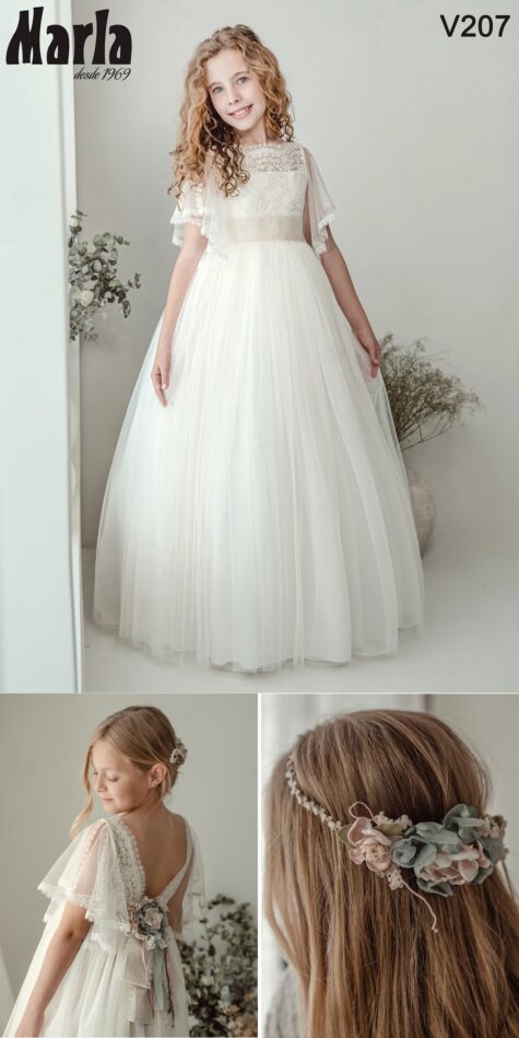 Vestido de comunión Marla V207